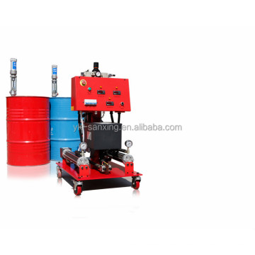 Máquina de aislamiento Spray sanxing poliuretano de alta presión neumático automático, talleres de reparación de maquinaria sin solventes 1: 1 (fijo)